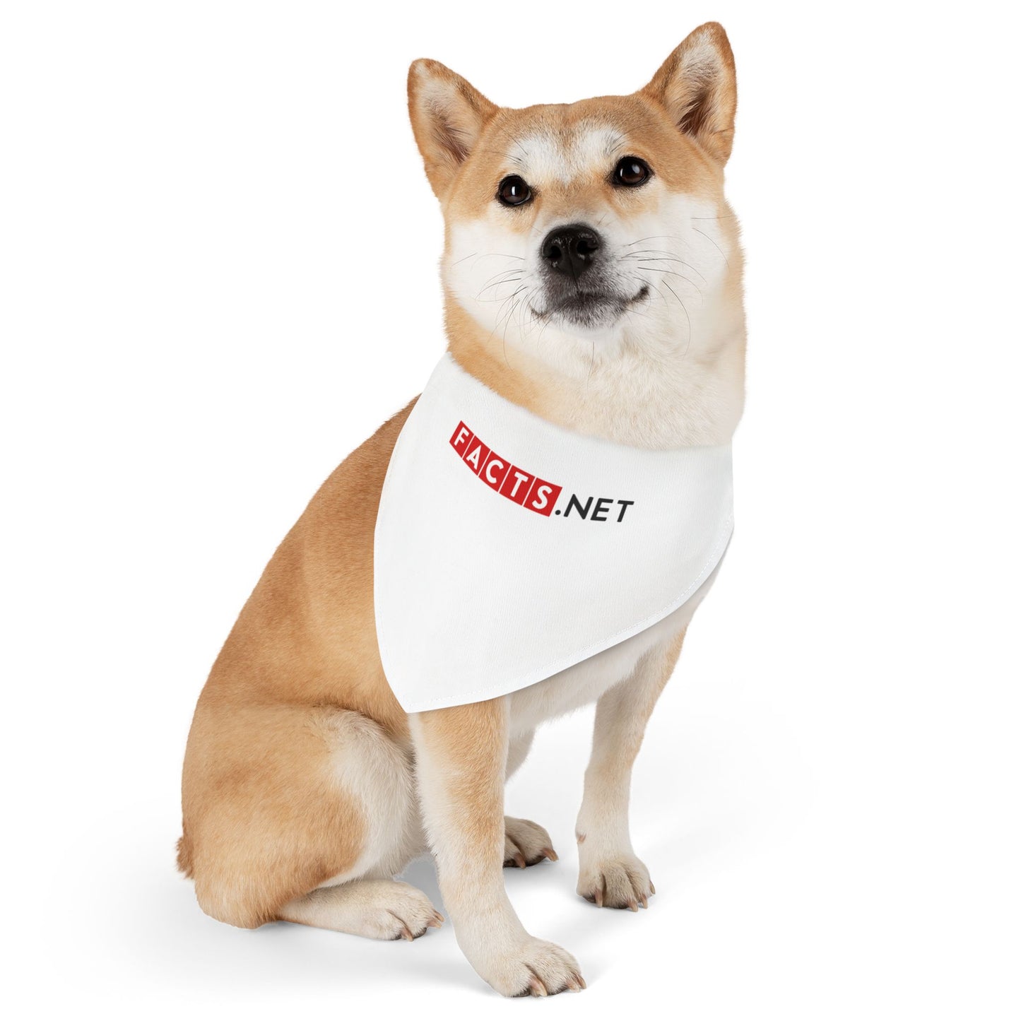 Facts.net's Pet Bandana Collar